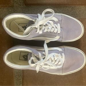 Purple Vans. Women’s size 5.